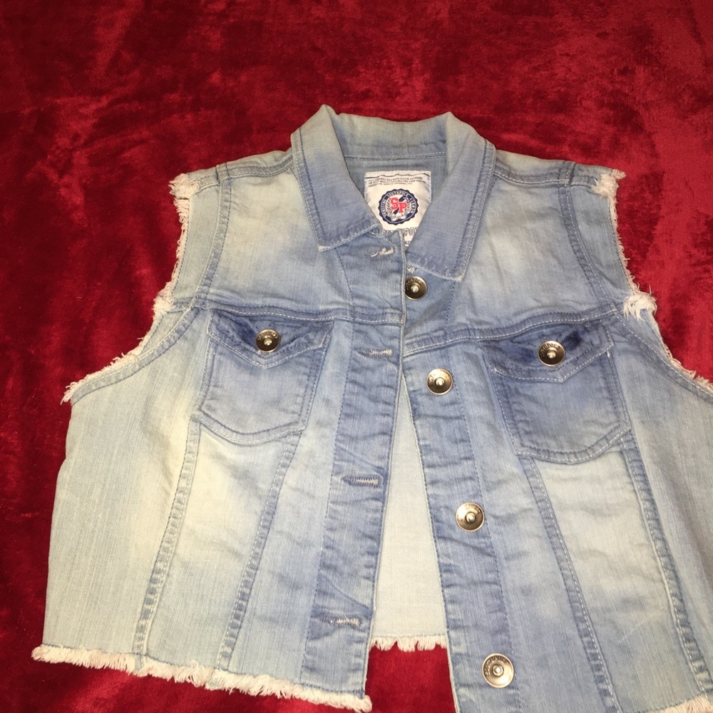Denim vest